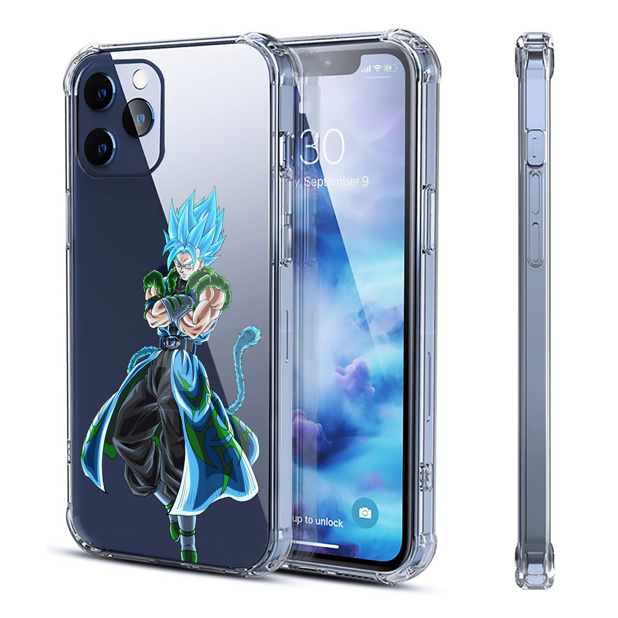 （画像用） ドラゴンボール ベジット DRAGON BALL Vegetto 【iPhone 12シリーズ対応】透明スマホケース（クリアソフトケース）